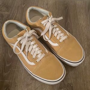 VANS OLD SKOOL YELLOW size 8.5 • PRELOVED